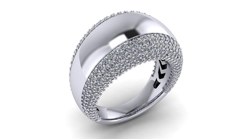 טבעות יהלומים - RD-3162 A-M